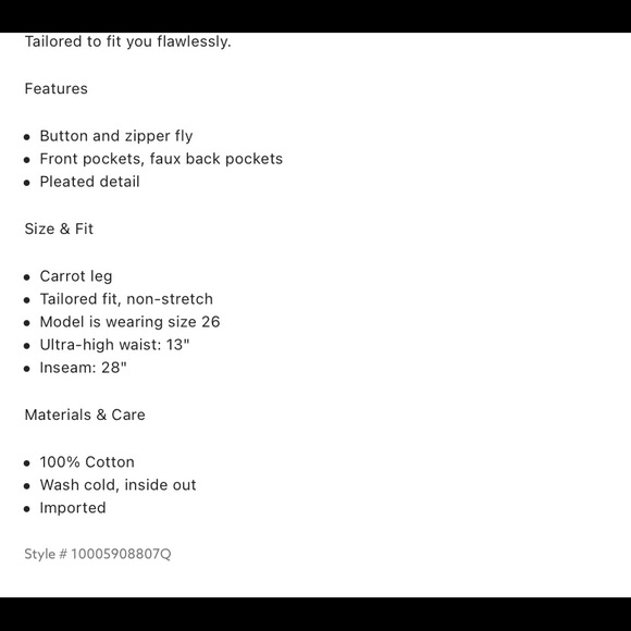 Ultra high waisted black jeans - Picture 4 of 4